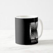 TISCH SCHREIBEN K - ALPHABET NAME K KAFFEETASSE (VorderseiteRechts)