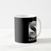 TISCH SCHREIBEN S - ALPHABET NAME S KAFFEETASSE (VorderseiteRechts)