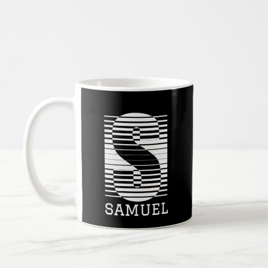 TISCH SCHREIBEN S - ALPHABET NAME S KAFFEETASSE (Links)