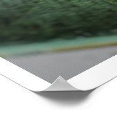 Tisch und Stühle für Retro-Diner Poster (Ecke)