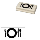 Tischanordnung Briefmarke Gummistempel (Stempel)