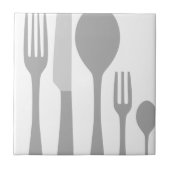 Tischbesteck Fliese (Vorderseite)