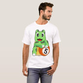 Tischbillard Objektball Sport T-Shirt (Vorne ganz)