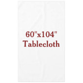 Tischdecke 152cmx264cm (Vorderseite)