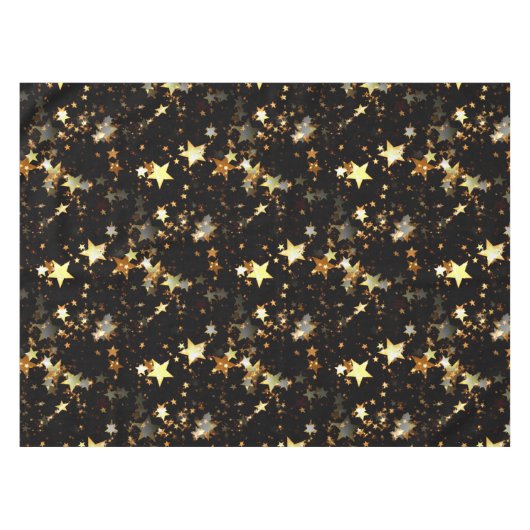 Tischdecke aus Gold (Vorderseite (Horizontal))