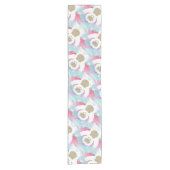 Tischdecke aus rosa Yeti (Vorderseite)