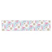 Tischdecke aus rosa Yeti (Horizontal)