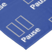 Tischdecke Blau Pause (Schrägansicht)