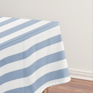 Tischdecke Blau & Weiß gestreift