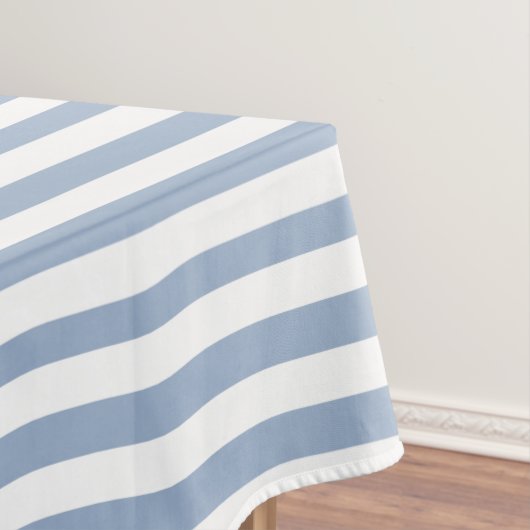 Tischdecke Blau & Weiß gestreift   (Beispiel)