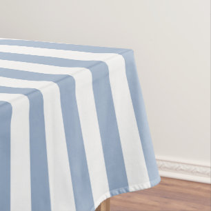 Tischdecke Blau & Weiß gestreift