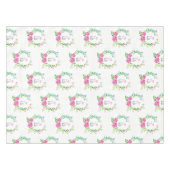 Tischdecke Blumen Elefant (Vorderseite (Horizontal))