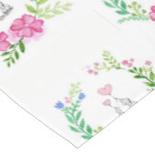 Tischdecke Blumen Elefant (Schrägansicht)