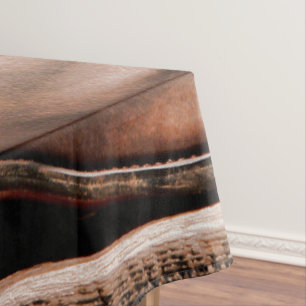 Tischdecke Cowboy Stiefel Scheunen Holz Rustikal L