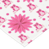 Tischdecke Florale Eule (Schrägansicht)