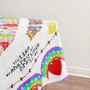 Tischdecke Frohen Valentinstag Alles Gute zum Gebu