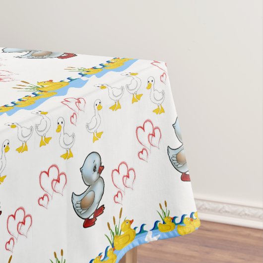 Tischdecke für den Valentinstag (Beispiel)
