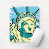 Tischdecke für Maus M1,- Statue von Libertad - Mousepad (Mit Mouse)