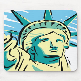 Tischdecke für Maus M1,- Statue von Libertad - Mousepad