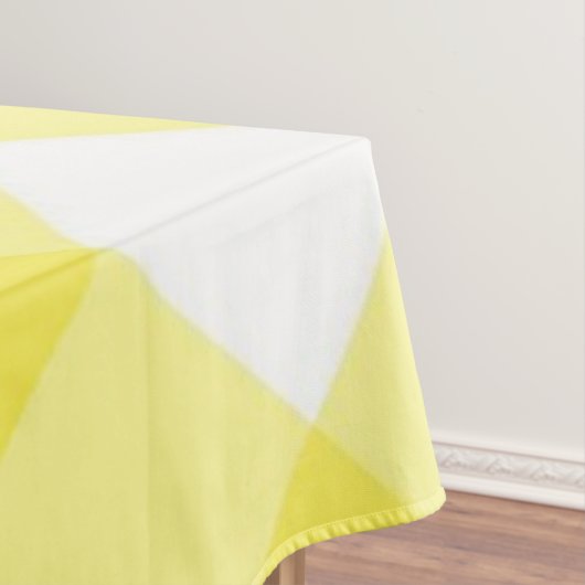 Tischdecke Gelb Weiß Kariert (Beispiel)