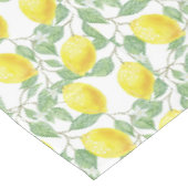 Tischdecke Gelbe Zitronen (Schrägansicht)