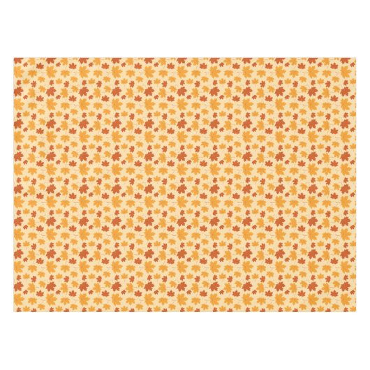 Tischdecke-Herbst fallendes Blätter Tischdecke (Vorderseite (Horizontal))