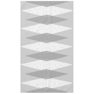 Tischdecke im modernen grauen Argyle-Muster des mi