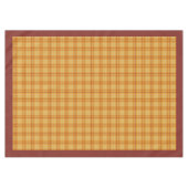 Tischdecke im trendigen Karomuster Herbst (Vorderseite (Horizontal))