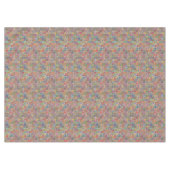 Tischdecke mit abstraktem Muster aus der Mitte des (Vorderseite (Horizontal))