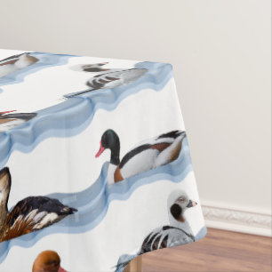 Tischdecke mit Dandy-Enten (Farbe wählen)