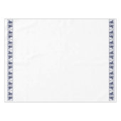 Tischdecke mit dunkelblauen Drachen (Vorderseite (Horizontal))