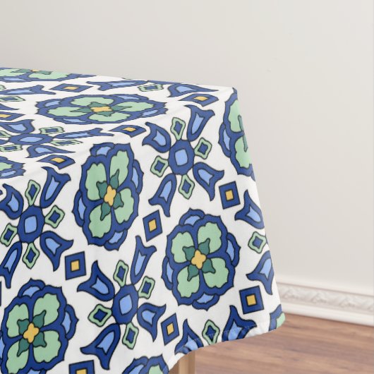Tischdecke mit Fliesendesign aus den 1920er Jahren (Beispiel)
