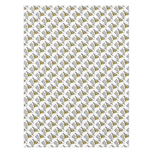 TISCHDECKE-- MITTLERE oder SELTENE MARTINI-OLIVEN? Tischdecke (Vorderseite)