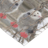 Tischdecke Opossum Natur (Schrägansicht)
