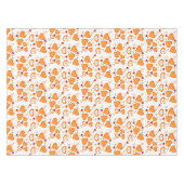 Tischdecke Orange Herzen (Vorderseite (Horizontal))