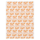 Tischdecke Orange Herzen (Vorderseite)