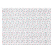 Tischdecke Rosa, Blau Einhorn Regenbogen Katze (Vorderseite (Horizontal))