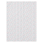 Tischdecke Rosa, Blau Einhorn Regenbogen Katze (Vorderseite)