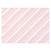 Tischdecke Rosa & Weiß gestreift (Vorderseite (Horizontal))