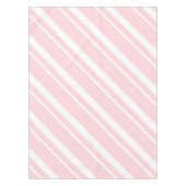 Tischdecke Rosa & Weiß gestreift (Vorderseite)