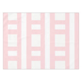 Tischdecke Rosa & Weiß gestreift (Vorderseite (Horizontal))