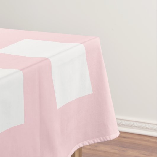 Tischdecke Rosa & Weiß gestreift (Beispiel)