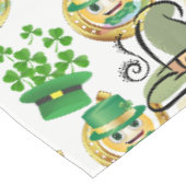 Tischdecke Saint Patrick's Day Hufeisen (Schrägansicht)