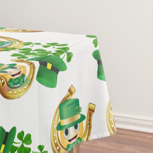 Tischdecke Saint Patrick's Day Hufeisen (Beispiel)