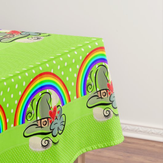 Tischdecke Saint Patrick's Day Regenbogen (Beispiel)
