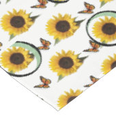Tischdecke Sonnenblumen (Schrägansicht)