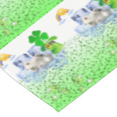 Tischdecke St. Patrick's Day Eisbär (Schrägansicht)