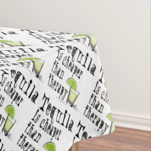 TISCHDECKE - TEQUILA, BILLIGER ALS THERAPIE