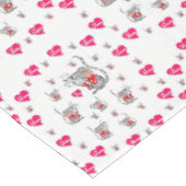 Tischdecke Valentinstag (Schrägansicht)