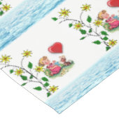 Tischdecke Valentinstag (Schrägansicht)